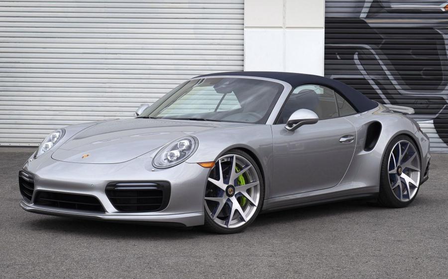 Porsche 911 Turbo S Cabriolet on Forgiato Wheels (F2.23-ECL) '2019